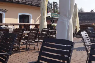 Široký pohled na terásku